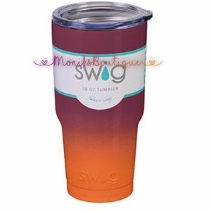SWIG Gameday Tumbler 30oz. Maroon/Orange